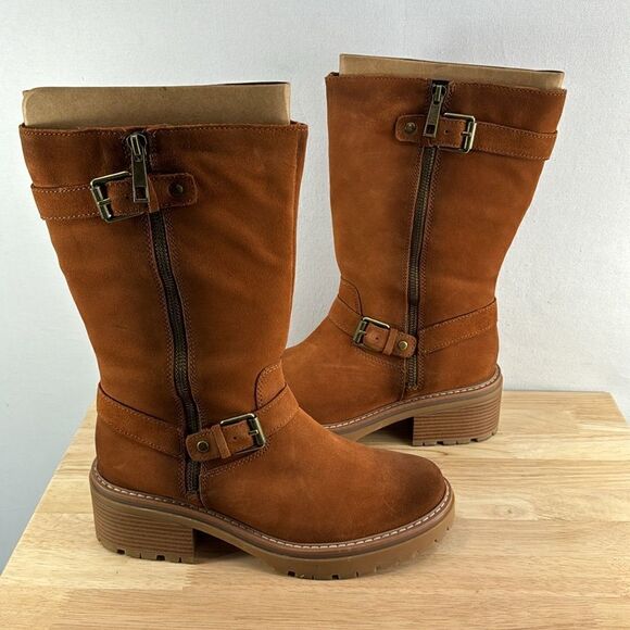 Naturalizer Jagger Boot- Tawny Brown- Size 9 M- NIB - Picture 6 of 11